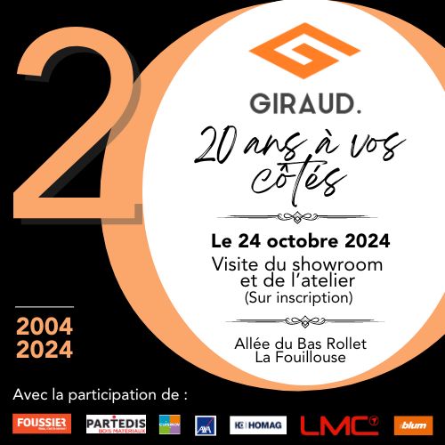 20 ans Menuiserie Giraud dans la Loire (42)